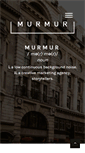 Mobile Screenshot of murmur-group.com