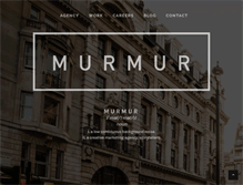 Tablet Screenshot of murmur-group.com